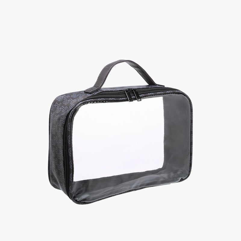 LIFESTYLE Taylor Swift Print Black Cosmetic Bag Set for Women - Image 4